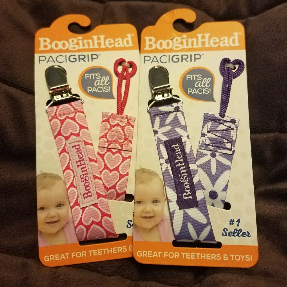 BooginHead Pacigrip. Pacifier clip
